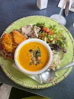 Sweet Potato Biscuit with Ham